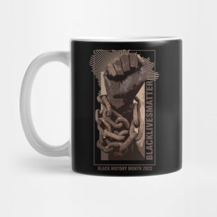 black history month fight 2022 Mug